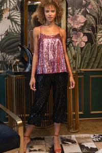 Sleeveless Sequin Top