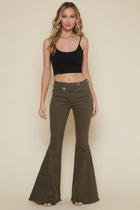 Criss Crossed Upsized Bell Bottoms